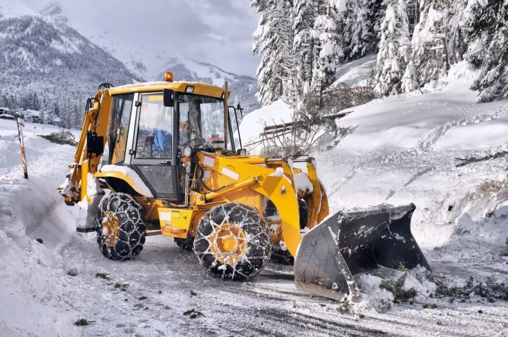 snow plowing st paul